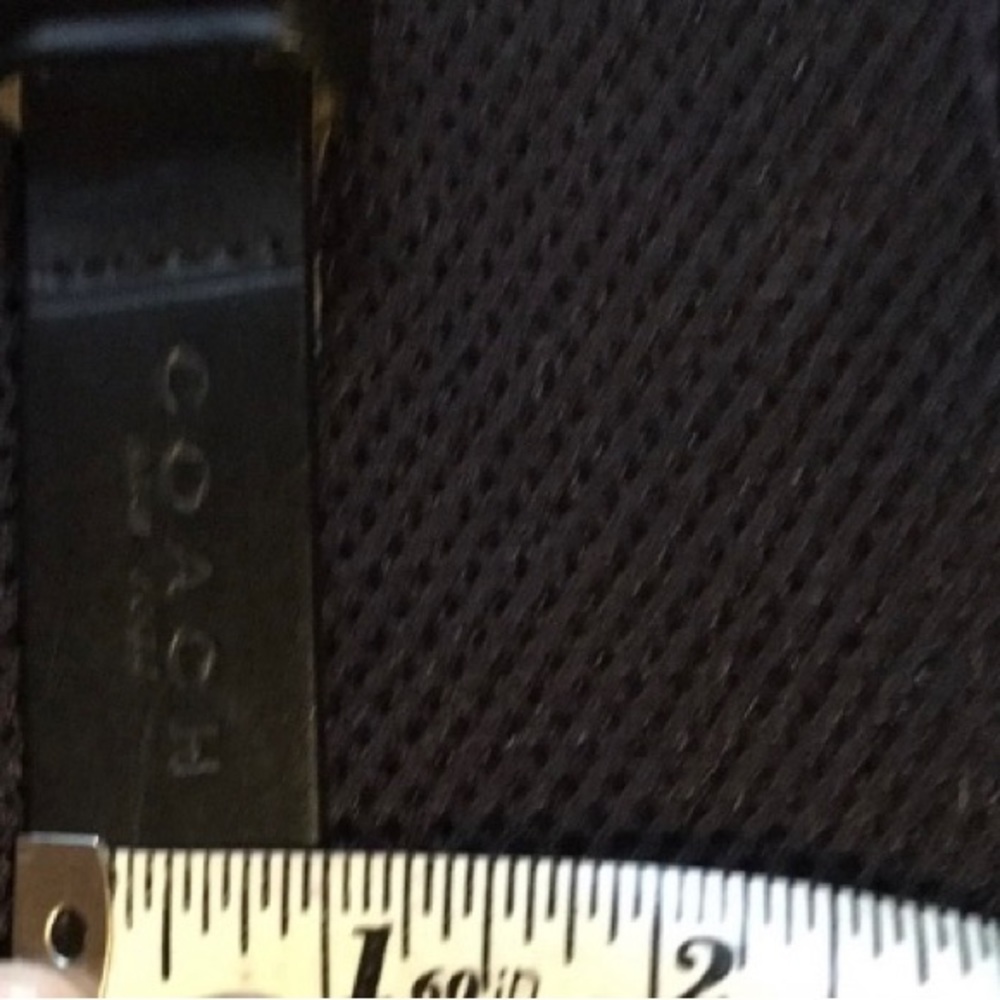 AUTH COACH BLACK BELT 29 inches - Picture 6 of 7